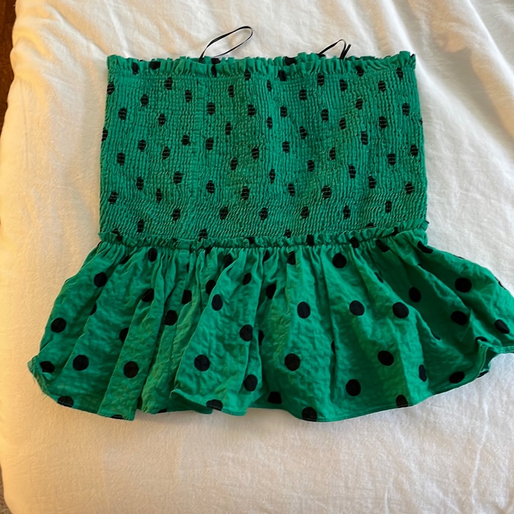 Zara Polka Dotted Mini Skirt